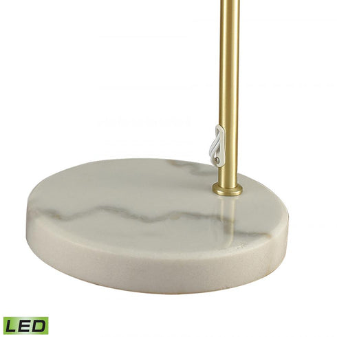 Elk Kopernikus 61 Inch High 1 Light Floor Lamp in Aged Brass Includes LED Bulb Model: D3363-LED