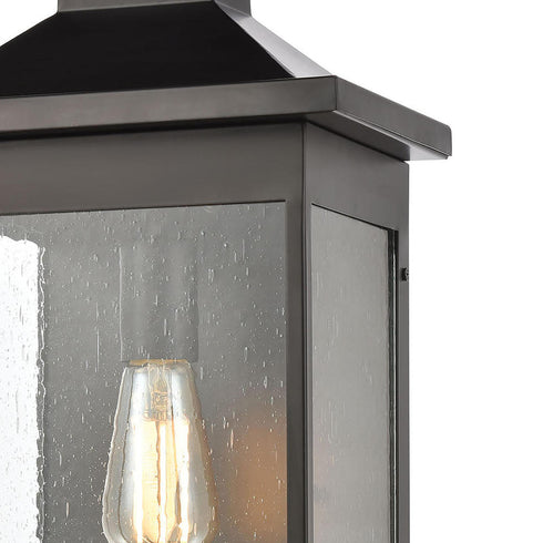 Elk Lamplighter SCONCE in Matte Black Finish Model: 46702/1