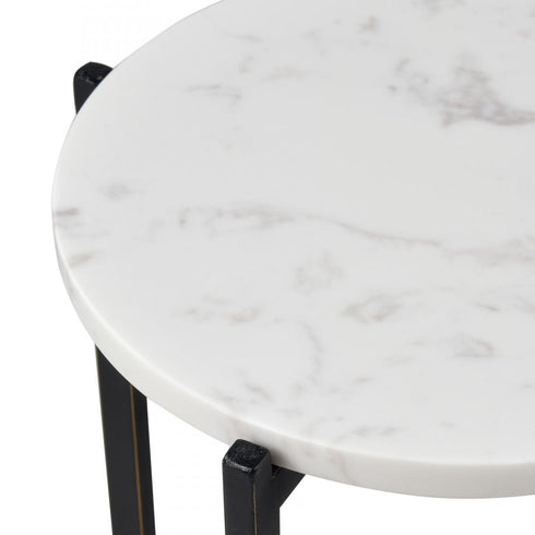 Elk Lanier Accent Table Round in Black Model: S0035-11199