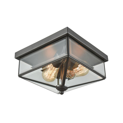 Elk Lankford FLUSH MOUNT in Oil Rubbed Bronze Finish Model: CE9202310