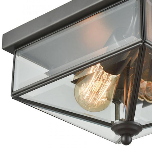 Elk Lankford FLUSH MOUNT in Oil Rubbed Bronze Finish Model: CE9202310