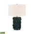 Elk Larkin 25 Inch High 1 Light Table Lamp in Green Glazed Model: H0019-11091