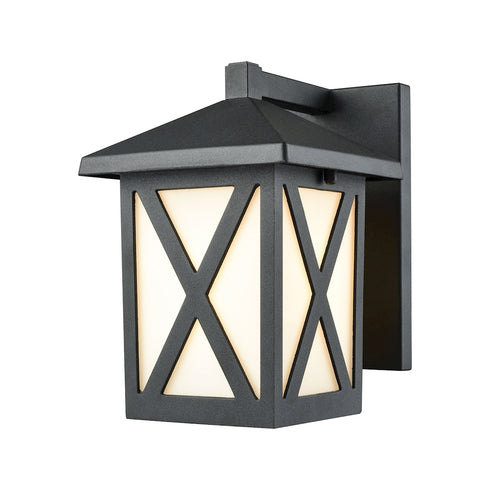 Elk Lawton 1 Light SCONCE in Matte Black Finish Model: 45215/1