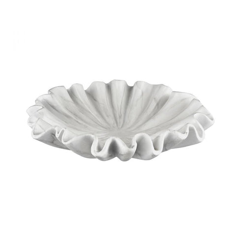Elk Leda Bowl (2 pack) (2 pack) in White Marbleized Finish Model: S0037-10160
