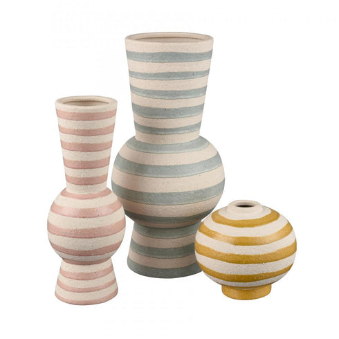 Elk Lena Vase Small (2 pack) (2 pack) in Beige Finish Model: S0017-10061