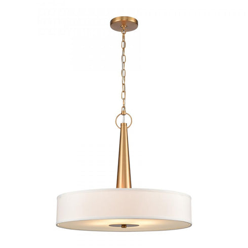 Elk Leo 22'' Wide 4 Light Pendant Brushed Gold Model: 89845/4