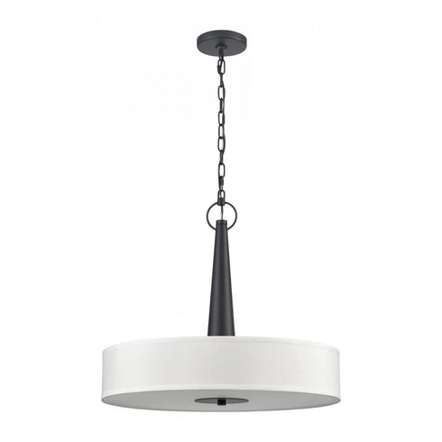 Elk Leo 22'' Wide 4 Light Pendant Matte Black Model: 89835/4