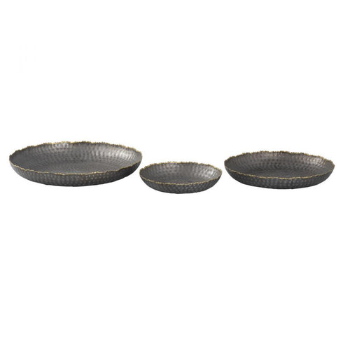 Elk Leonard BOWL TRAY (2 pack) (2 pack) in Bronze Finish Model: H0807-9246/S3