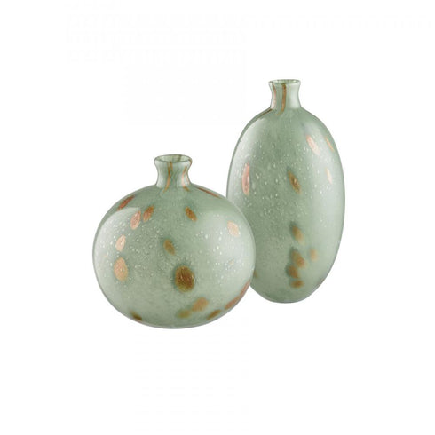 Elk Lexie Vase Short (2 pack) (2 pack) in Light Green Finish Model: S0014-10102