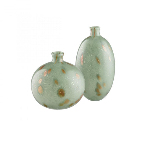 Elk Lexie Vase Tall (2 pack) (2 pack) in Light Green Finish Model: S0014-10103