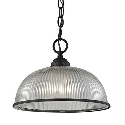 Elk Liberty Park 1 Light MINI PENDANT in Oil Rubbed Bronze Finish Model: 7681PL/10