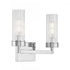 Elk Lida 14 Inch Wide 2 Light Vanity Light in Chrome Model: 2612-CH-CL