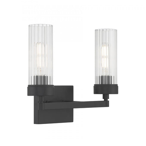 Elk Lida 14 Inch Wide 2 Light Vanity Light in Chrome Model: 2612-CH-CL