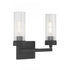 Elk Lida 14 Inch Wide 2 Light Vanity Light in Chrome Model: 2612-CH-CL