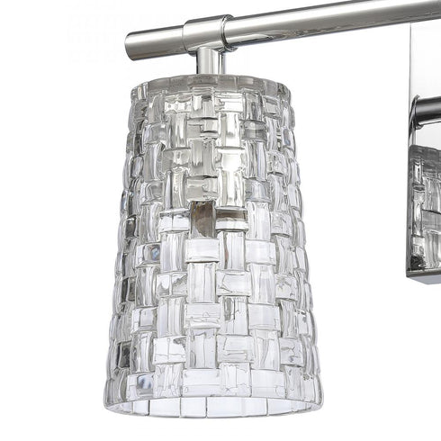 Elk Lightweave 15 Inch Wide 2 Light Vanity Light in Polished Nickel Model: 82181/2