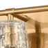 Elk Lightweave 22 Inch Wide 3 Light Vanity Light in Satin Brass Model: 82172/3