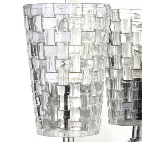 Elk Lightweave 4.75 Inch Wide 1 Light Vanity Light in Polished Nickel Model: 82180/1