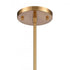Elk Lightweave 5.5 Inch Wide 1 Light Mini Pendant in Satin Brass Model: 82175/1