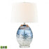 Elk Livingstone 25 Inch High 1 Light Table Lamp in Blue Includes LED Bulb Model: H0019-7999-LED