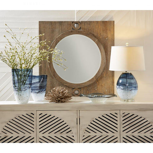 Elk Loch Seaforth BOWL TRAY in Blue Finish Model: S0047-8076