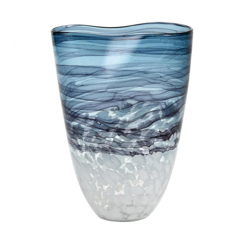 Elk Loch Seaforth VASE JAR BOTTLE in Blue Finish Model: S0047-8075