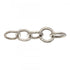 Elk Loop Chain ORNAMENTAL ACCESSORY in Silver Finish Model: S0807-8742