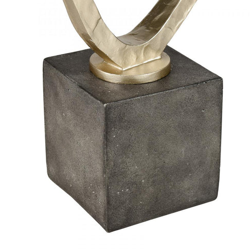 Elk Loop ORNAMENTAL ACCESSORY (3 pack) (3 pack) in Champagne Gold Finish Model: S0036-8947