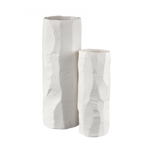 Elk Lore Vase Large in White Finish Model: H0017-10418