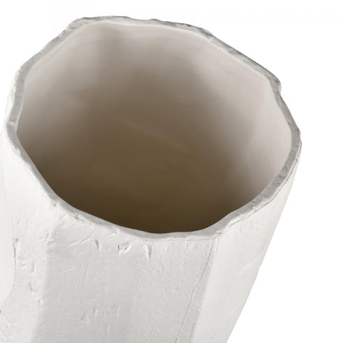 Elk Lore Vase Small in White Finish Model: H0017-10419