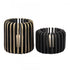 Elk Louver Hurricane Large in Antique Brass Finish Model: H0897-10485