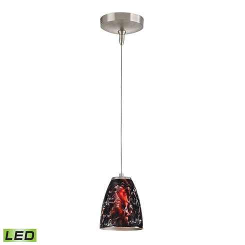Elk Low Voltage 1 Light MINI PENDANT in Brown Finish Model: PF1000/1-LED-BN-SL