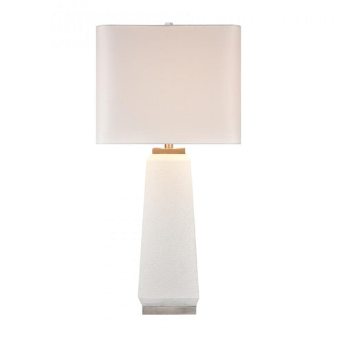Elk Luke TABLE LAMP (2 pack) (2 pack) in Dry White Finish Model: S0019-10287