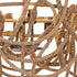 Elk Macon 4 Light PENDANT in Natural Rope Aged Pewter Aged Pewter Finish Model: D4734