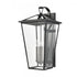 Elk Main Street 28 Inch High 4 Light Outdoor Sconce in Black Model: 45476/4