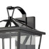 Elk Main Street 28 Inch High 4 Light Outdoor Sconce in Black Model: 45476/4