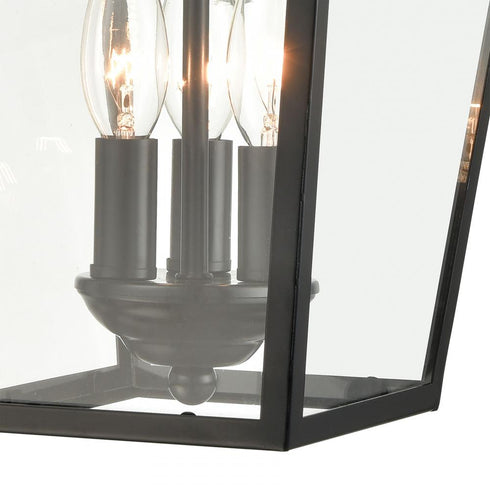 Elk Main Street SCONCE in Black Finish Model: 45471/3