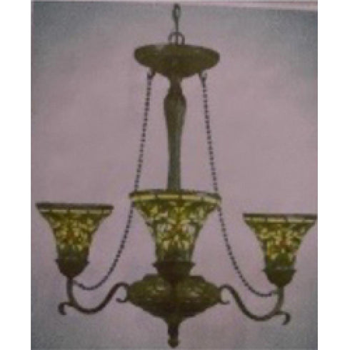 Elk Majestic CHANDELIER in Brown Finish Model: 893-GB