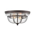 Elk Manhattan Boutique FLUSH MOUNT in Oil Rubbed Bronze Finish Model: 46564/2