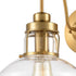 Elk Manhattan Boutique SCONCE in Brushed Brass Finish Model: 46570/1