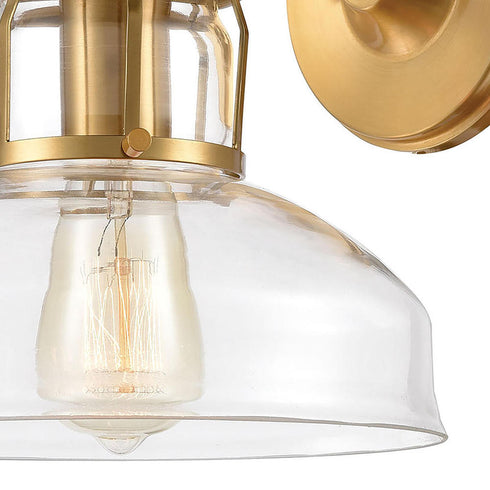 Elk Manhattan Boutique SCONCE in Brushed Brass Finish Model: 46570/1