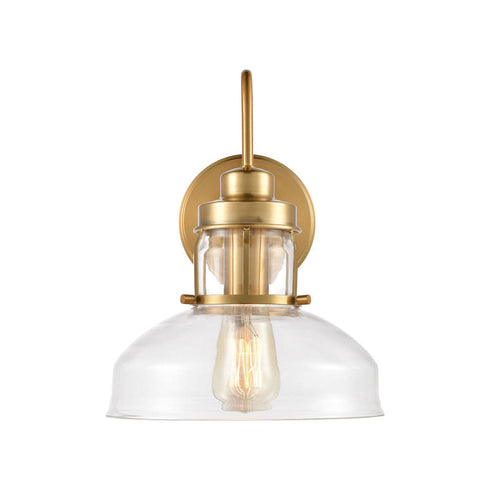 Elk Manhattan Boutique SCONCE in Brushed Brass Finish Model: 46570/1