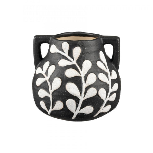 Elk Maria Vase Large (2 pack) (2 pack) in Black Finish Model: S0017-10053