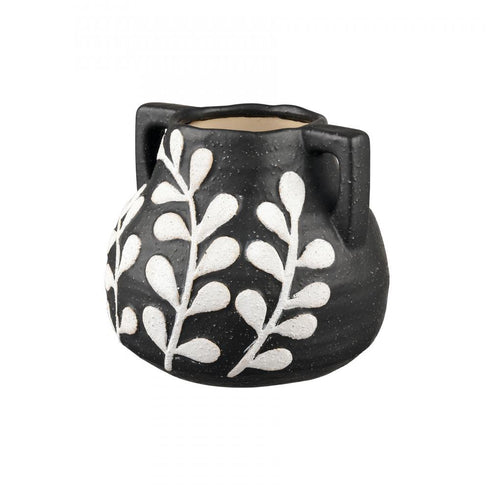 Elk Maria Vase Large (2 pack) (2 pack) in Black Finish Model: S0017-10053