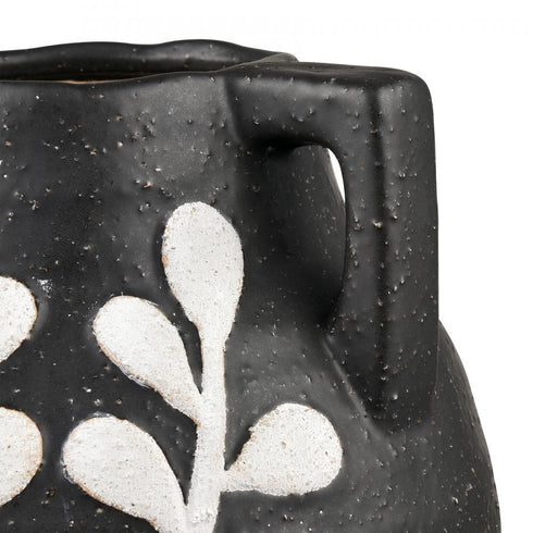 Elk Maria Vase Large (2 pack) (2 pack) in Black Finish Model: S0017-10053