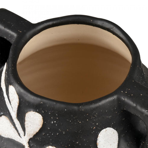 Elk Maria Vase Large (2 pack) (2 pack) in Black Finish Model: S0017-10053