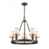 Elk Marion 24.5 Inch Wide 5 Light Chandelier in Oil Rubbed Bronze Model: 90273/5