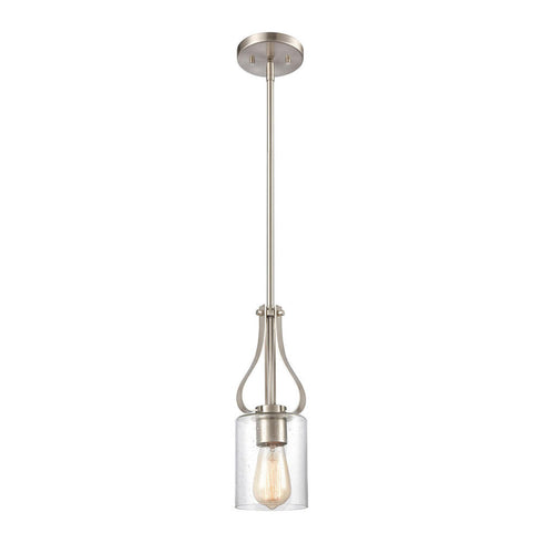 Elk Market Square MINI PENDANT in Brushed Nickel Finish Model: CN300152