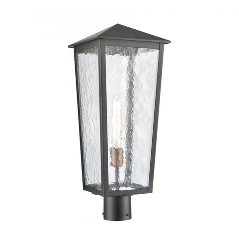 Elk Marquis 22.5 Inch High 1 Light Outdoor Post Light Matte Black Model: 89475/1