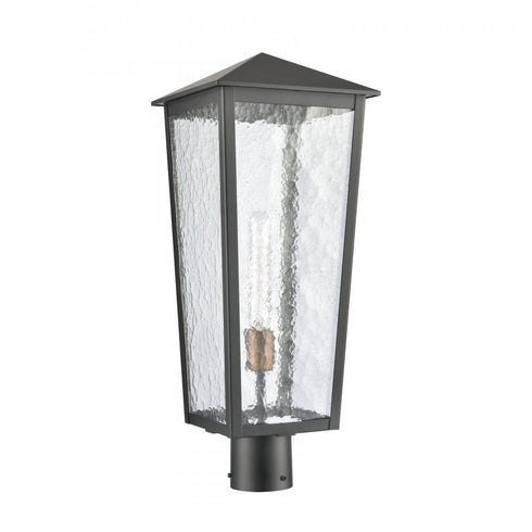 Elk Marquis 22.5 Inch High 1 Light Outdoor Post Light Matte Black Model: 89475/1