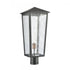 Elk Marquis 22.5 Inch High 1 Light Outdoor Post Light Matte Black Model: 89475/1